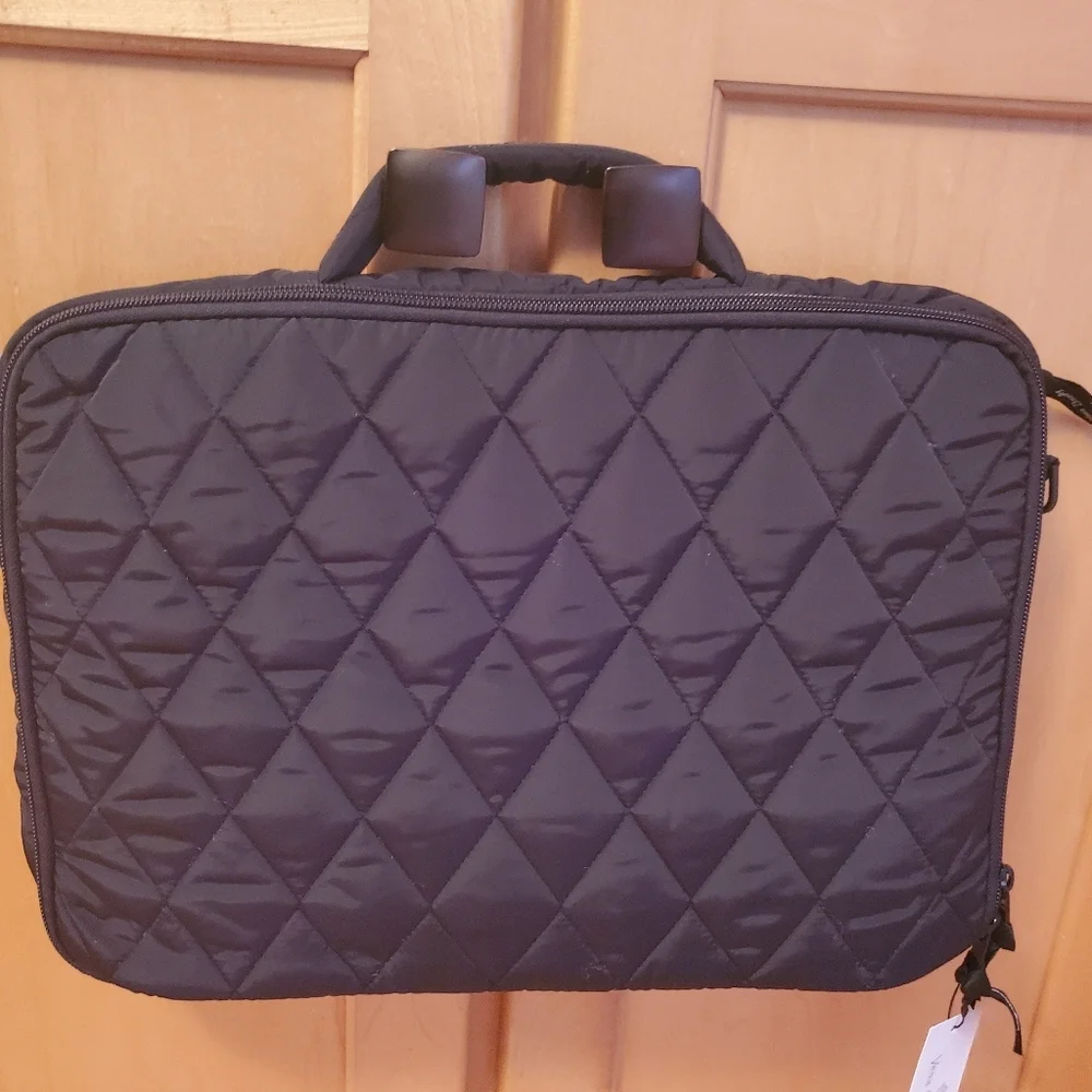 Vera Bradley Factory Style Laptop Workstation Crossbody NWT